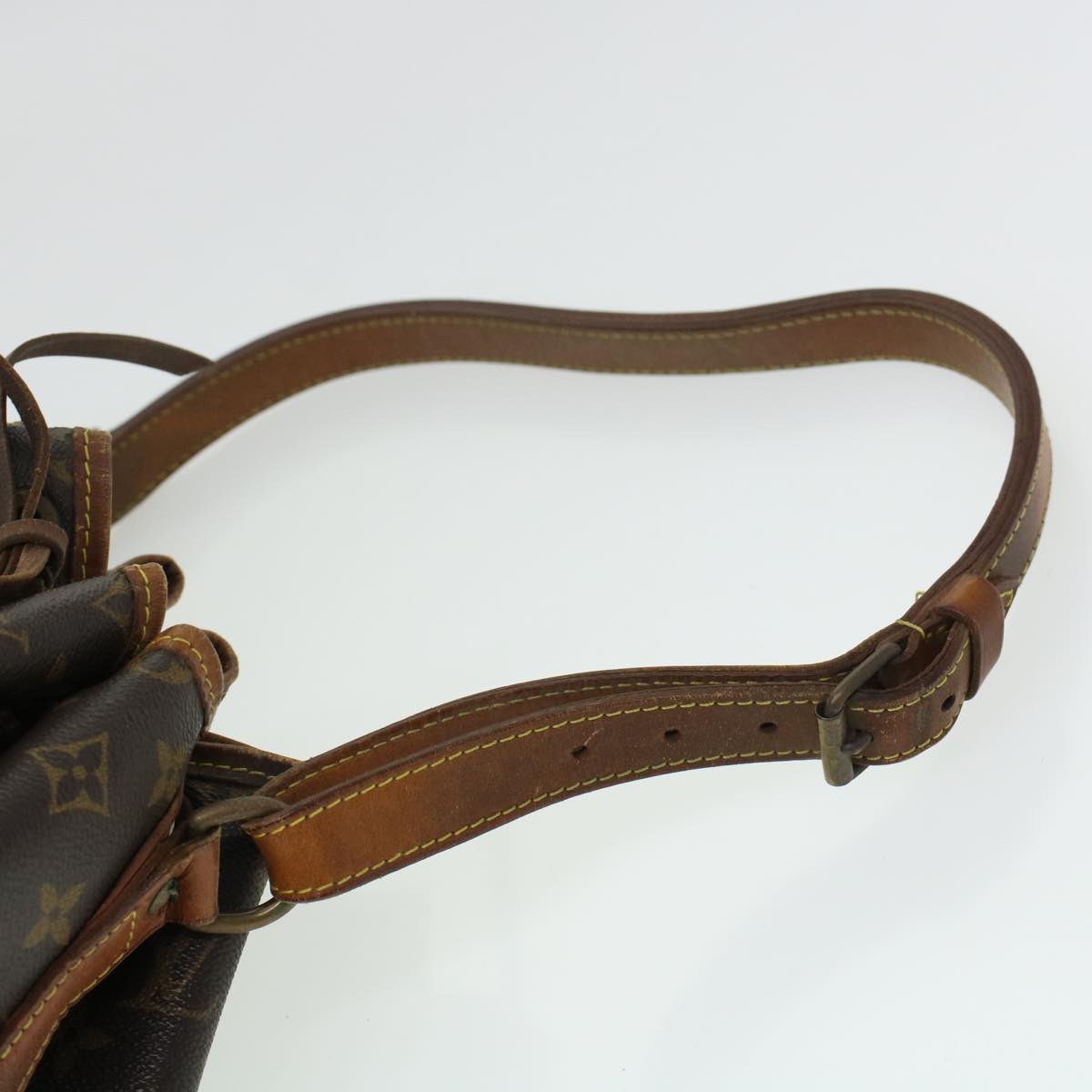 LOUIS VUITTON Monogram Noe Shoulder Bag M42224 LV Auth cl578