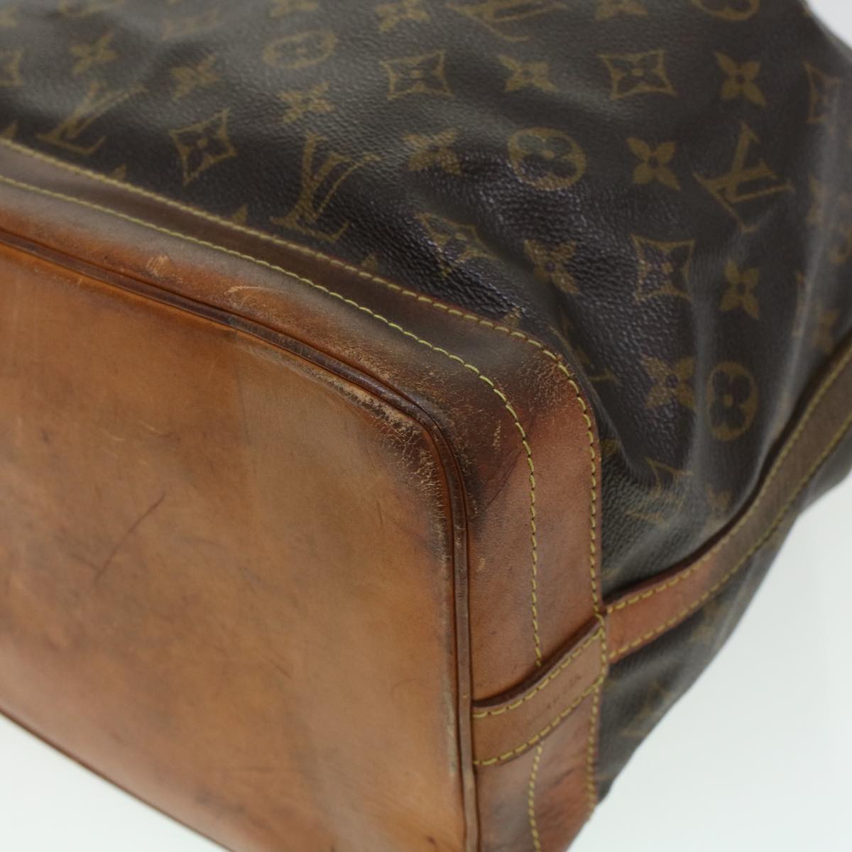 LOUIS VUITTON Monogram Noe Shoulder Bag M42224 LV Auth cl578