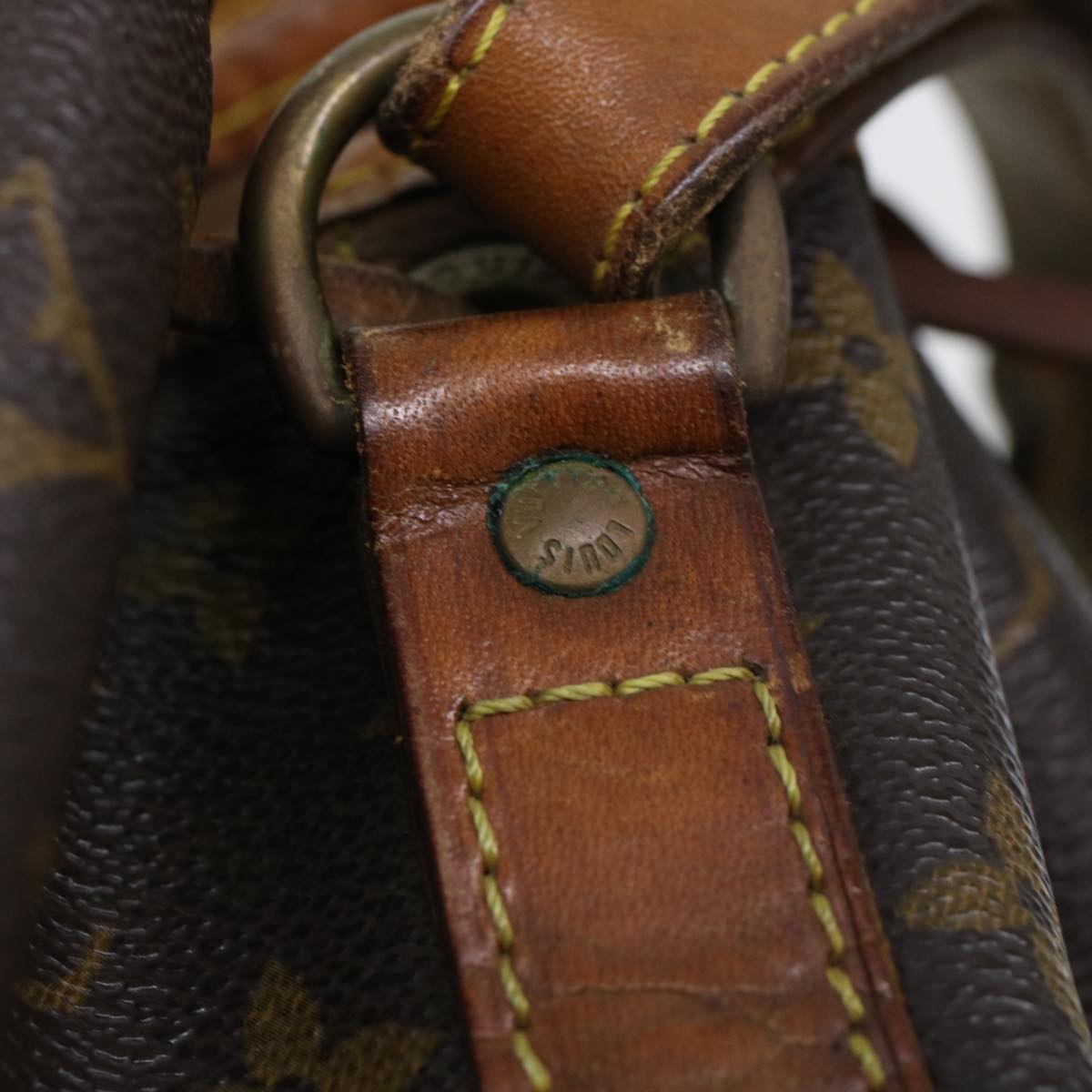 LOUIS VUITTON Monogram Noe Shoulder Bag M42224 LV Auth cl578
