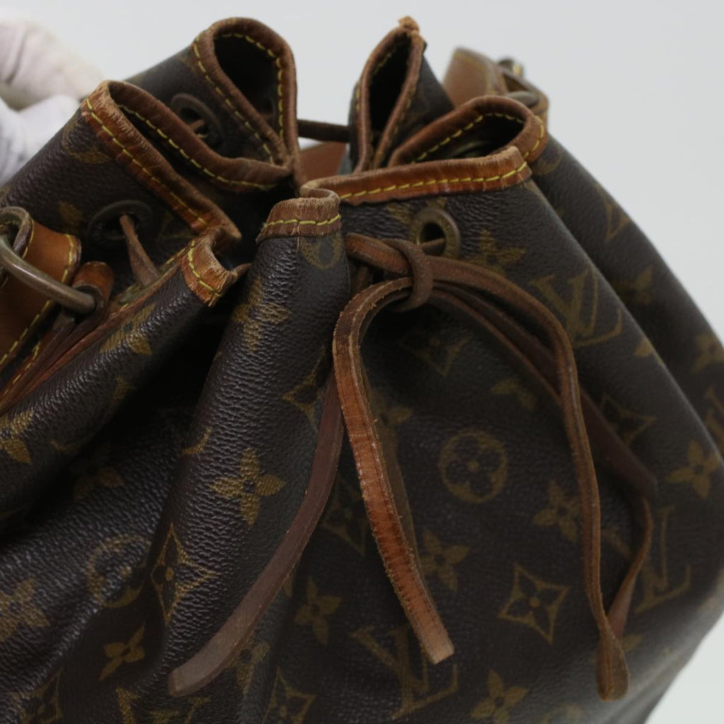 LOUIS VUITTON Monogram Noe Shoulder Bag M42224 LV Auth cl578