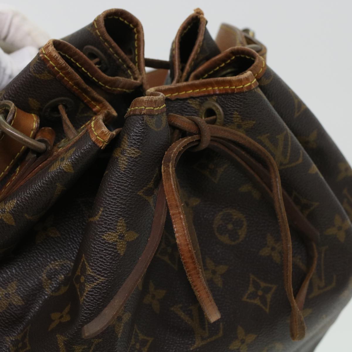 LOUIS VUITTON Monogram Noe Shoulder Bag M42224 LV Auth cl578