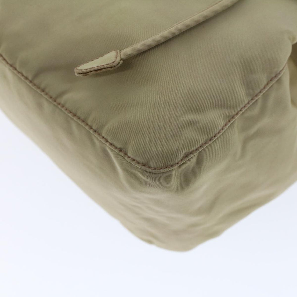 PRADA Backpack Nylon Beige  cl587