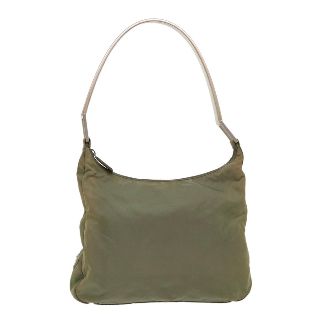 PRADA Shoulder Bag Nylon Khaki  cl628