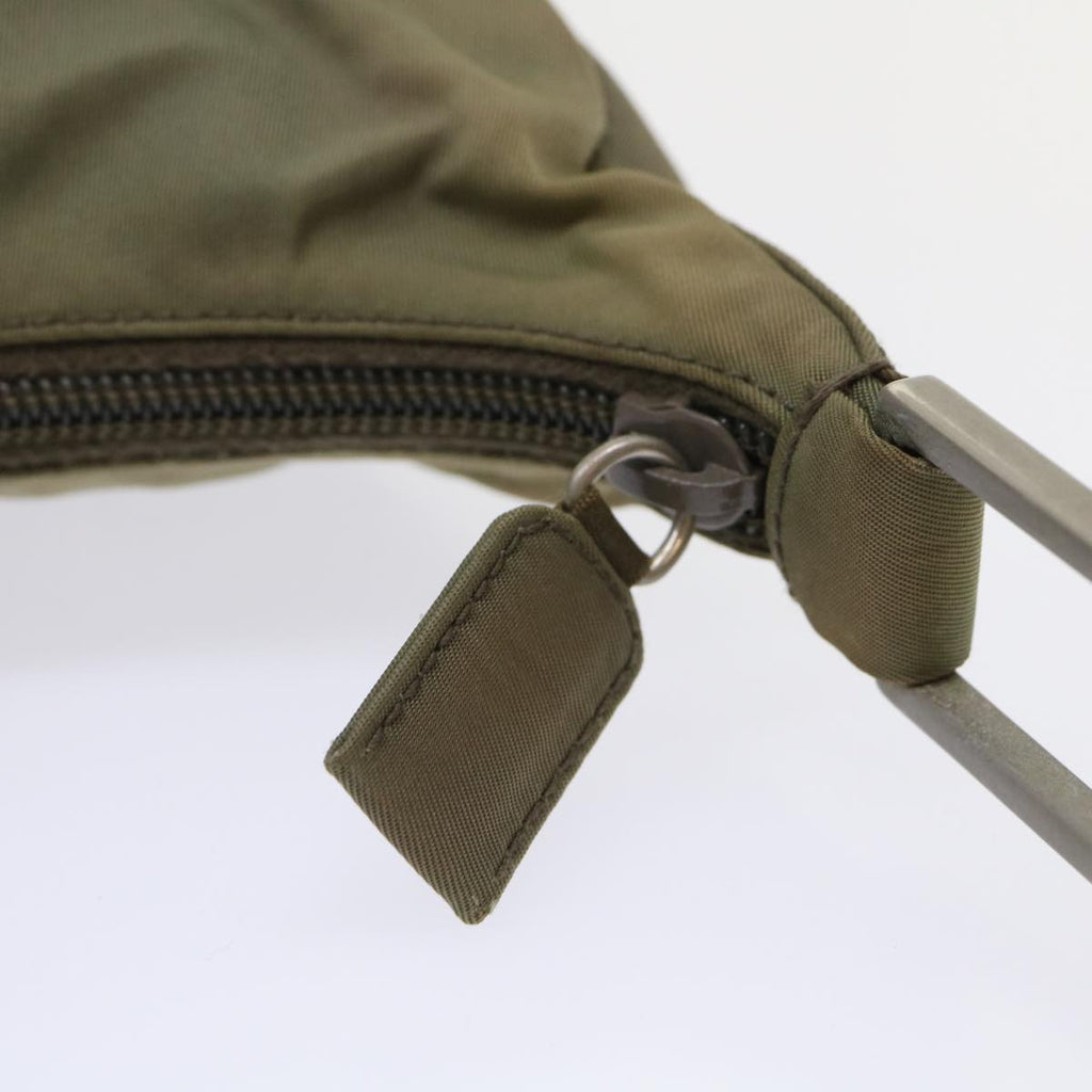 PRADA Shoulder Bag Nylon Khaki  cl628
