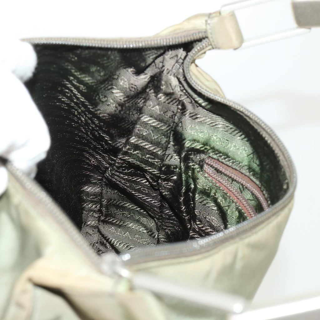 PRADA Shoulder Bag Nylon Khaki  cl628