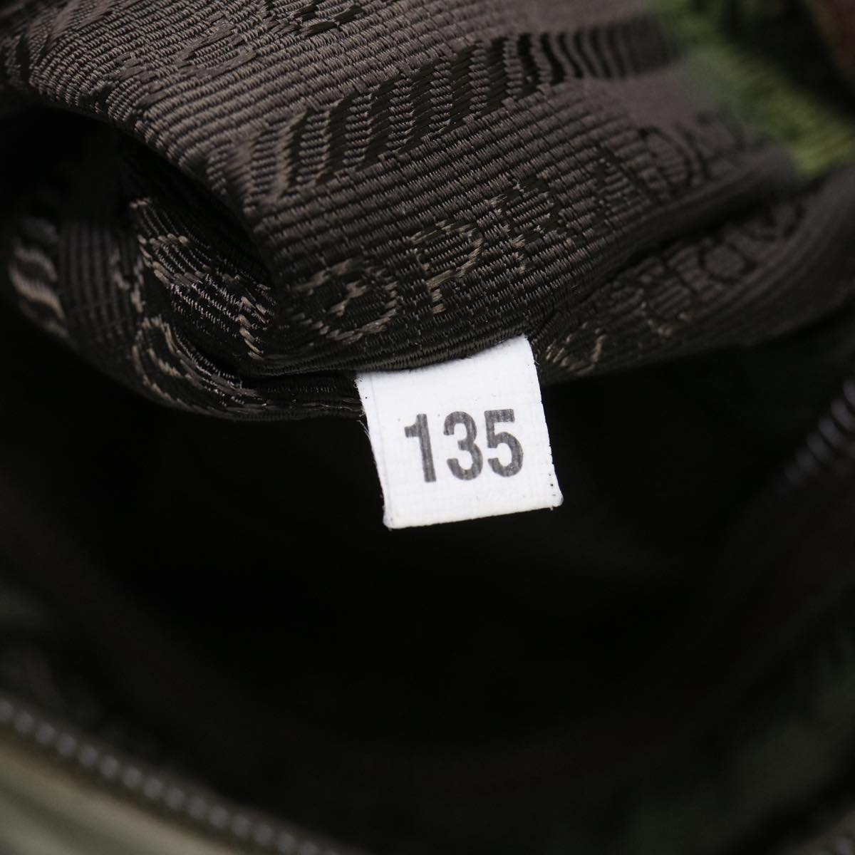 PRADA Shoulder Bag Nylon Khaki  cl628