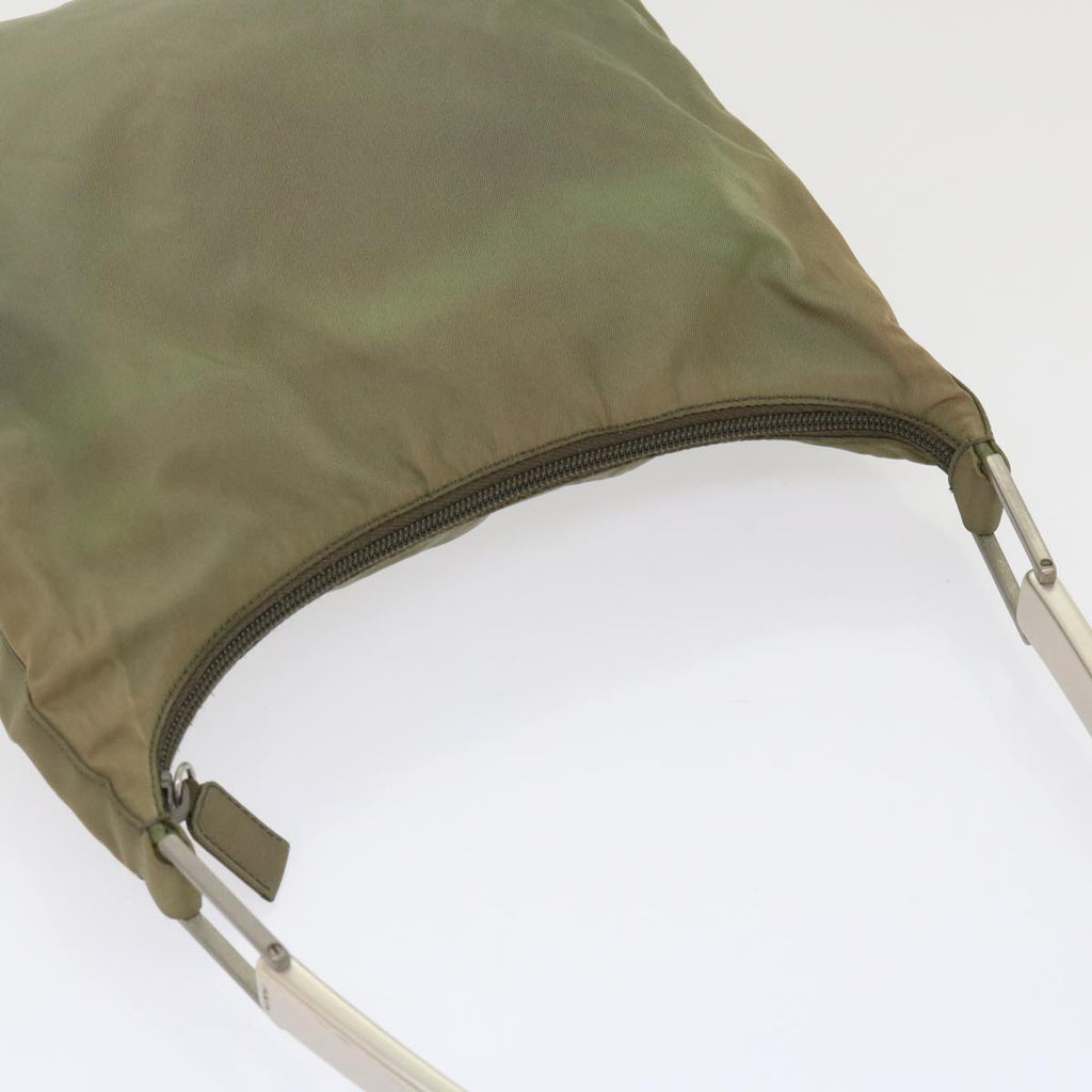 PRADA Shoulder Bag Nylon Khaki  cl628