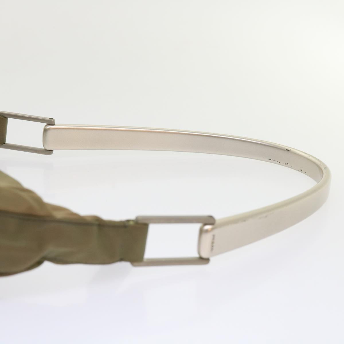 PRADA Shoulder Bag Nylon Khaki  cl628