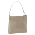 PRADA Shoulder Bag Nylon Beige  cl652