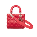 Lady Dior My ABCD Bag Raspberry Cannage Lambskin