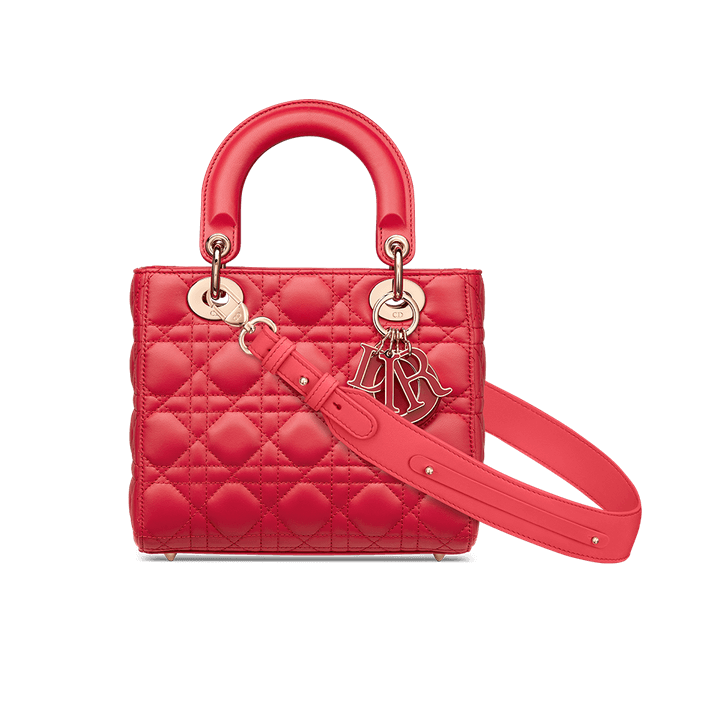 Lady Dior My ABCD Bag Raspberry Cannage Lambskin
