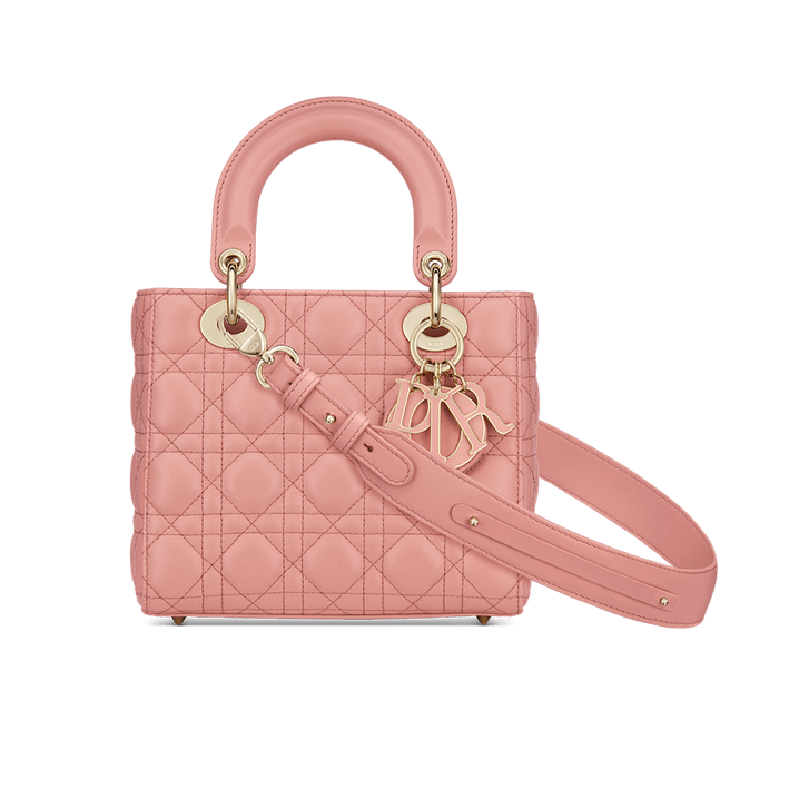 Lady Dior My ABCD Bag Dark Nude Cannage Lambskin