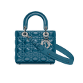 Lady Dior My ABCD Bag Steel Blue Cannage Lambskin