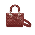 Lady Dior My ABCD Bag Brick Red Cannage Lambskin