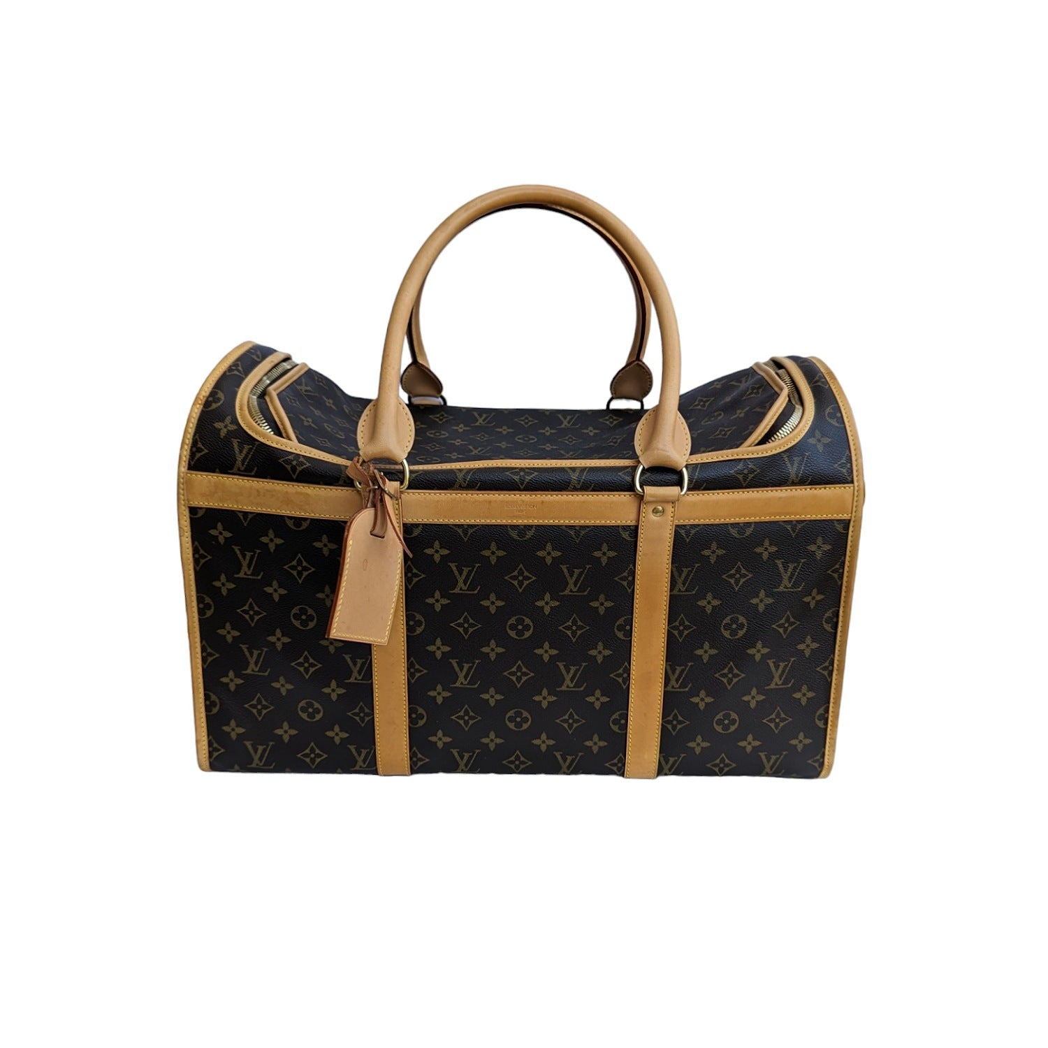 Louis Vuitton Vintage Monogram Sac Chien 50 Pet Carrier