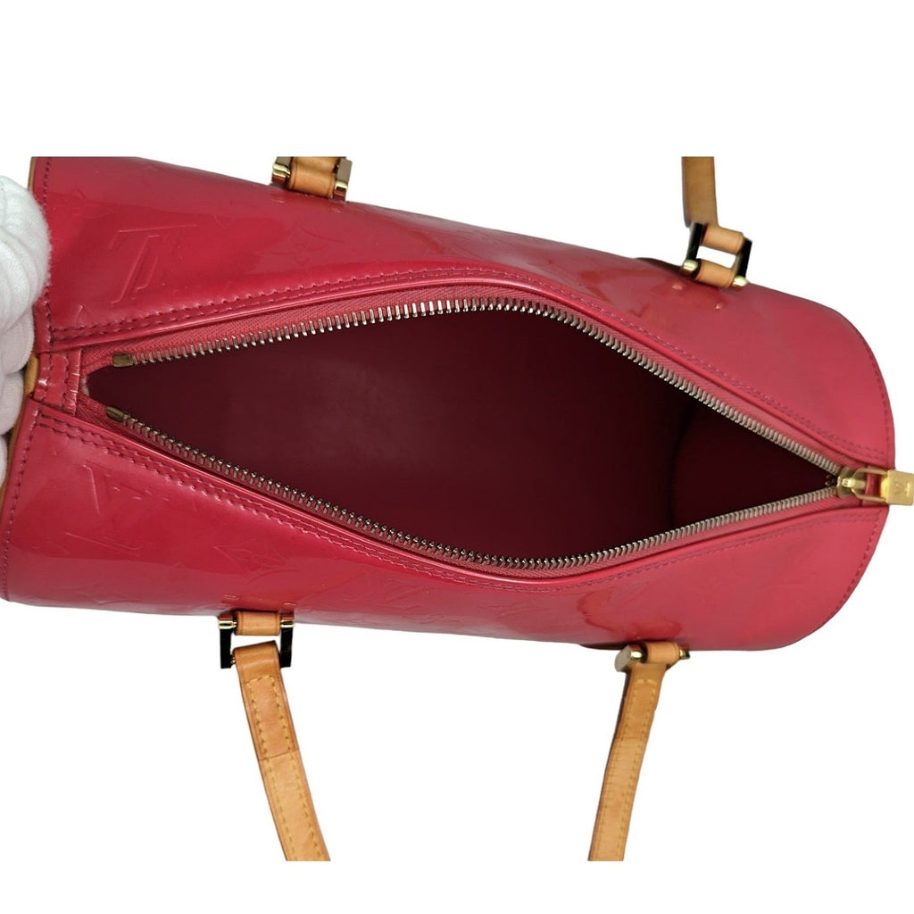 Louis Vuitton Pink Monogram Vernis Bedford Handbag
