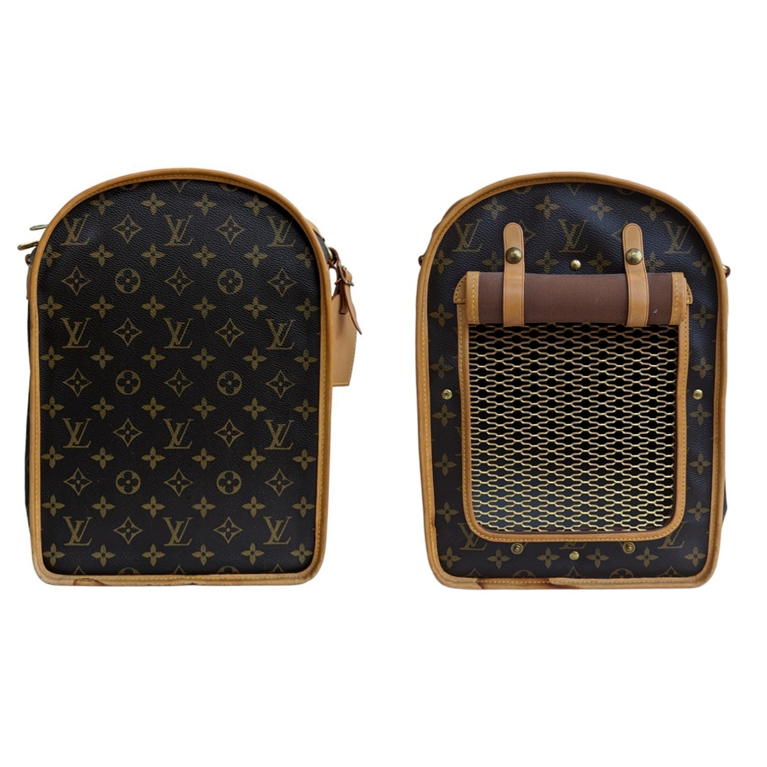 Louis Vuitton Vintage Monogram Sac Chien 50 Pet Carrier