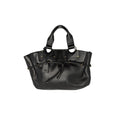 Gucci Vintage Black Leather Top Handle Bag