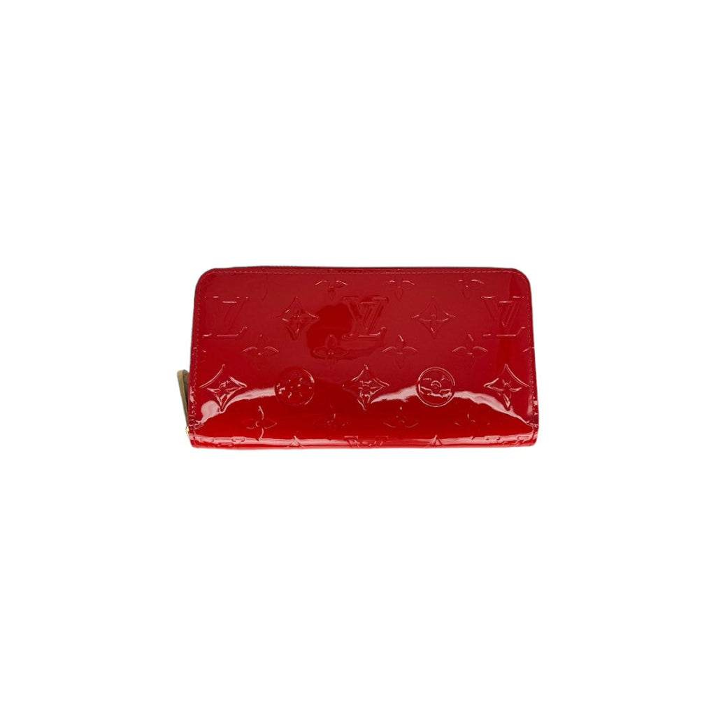 Louis Vuitton Monogram Patent Zippy Wallet