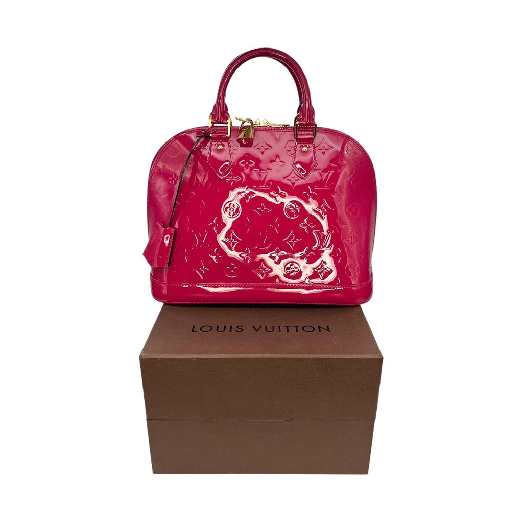 Louis Vuitton Monogram Vernis Alma PM