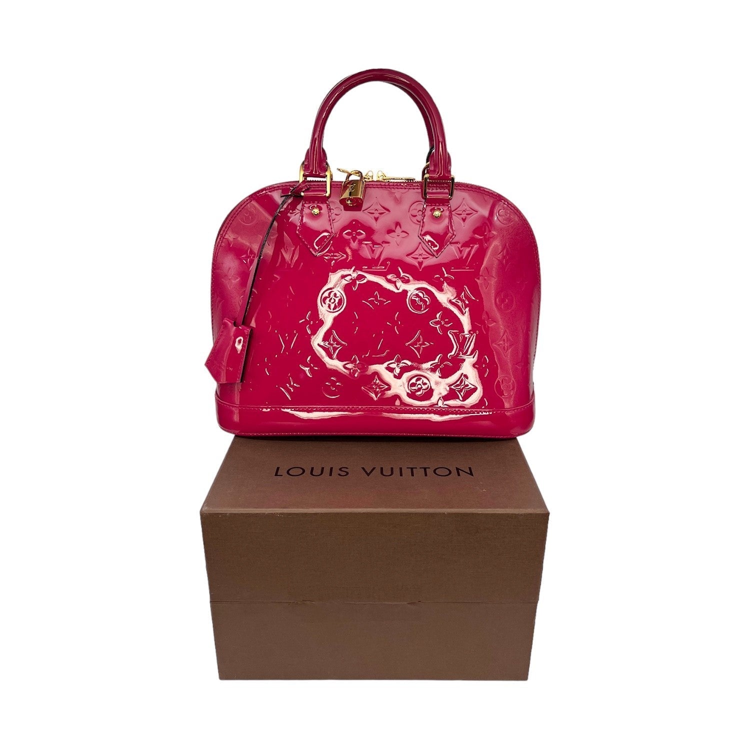 Louis Vuitton Monogram Vernis Alma PM