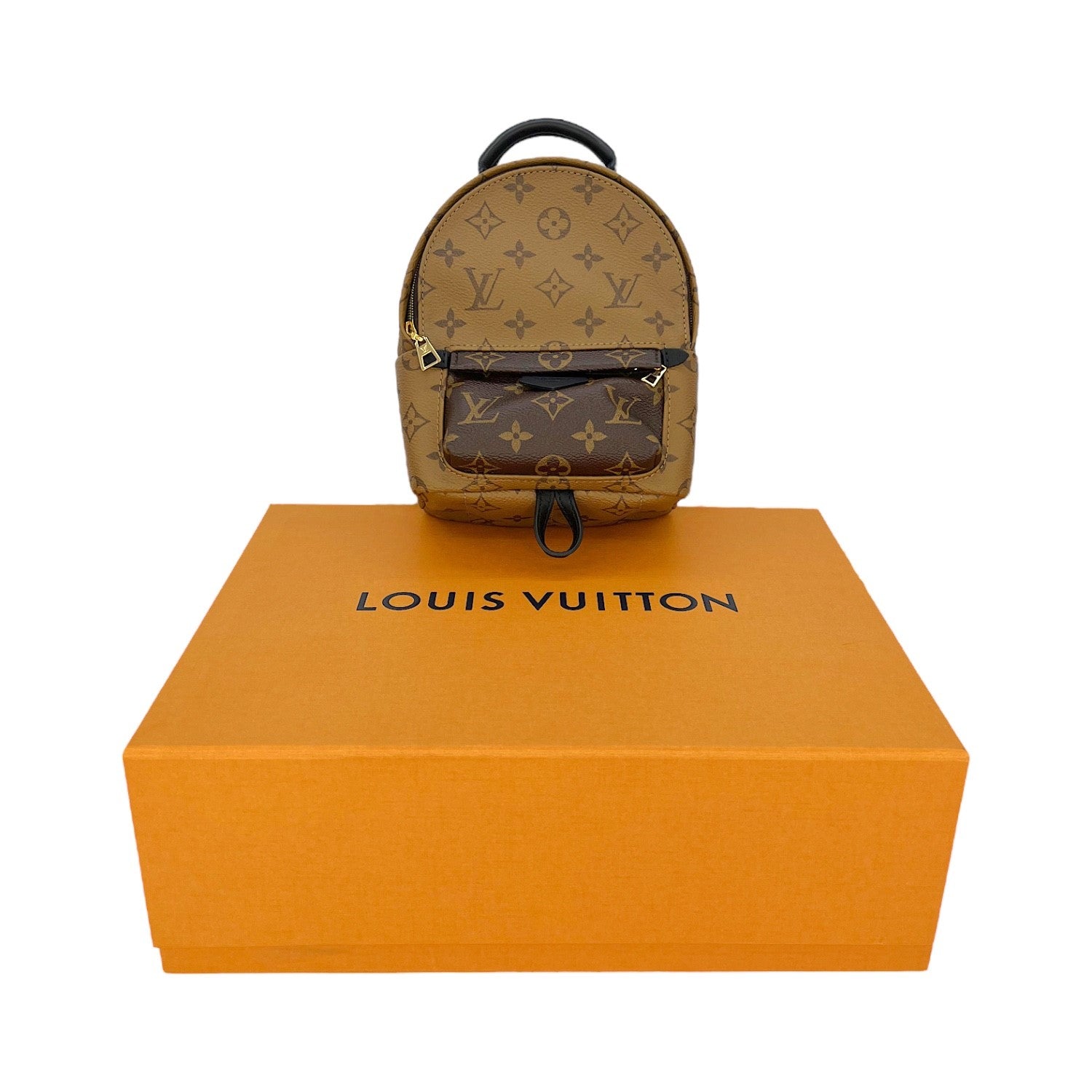 Louis Vuitton Monogram Reverse Mini Palm Springs Backpack