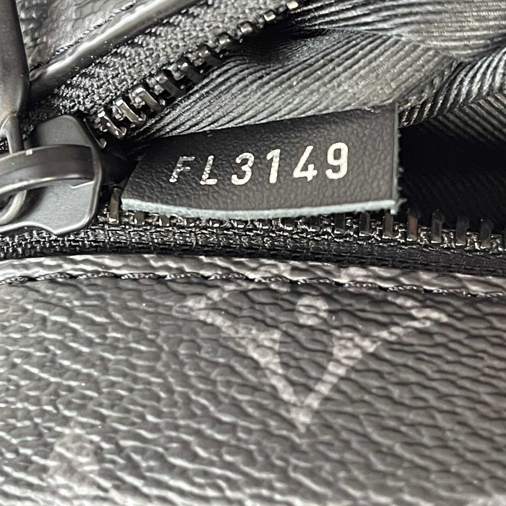 LOUIS VUITTON Excellent Mini Soft Trunk Monogram Eclipse Black Handbag