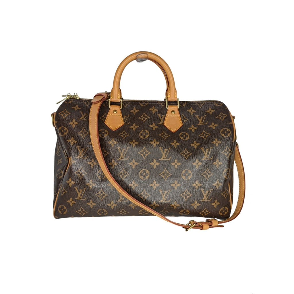 Louis Vuitton Monogram Canvas Speedy Bandouliere 35 Bag