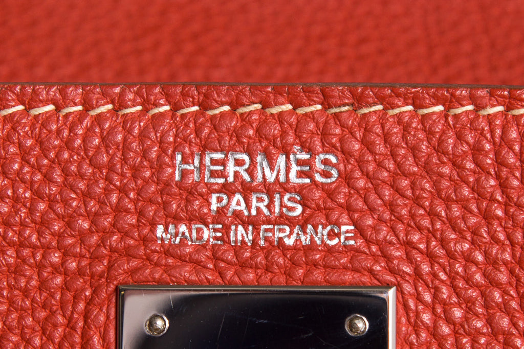 Hermès Sanguine Kelly 35 cm Handle Bag