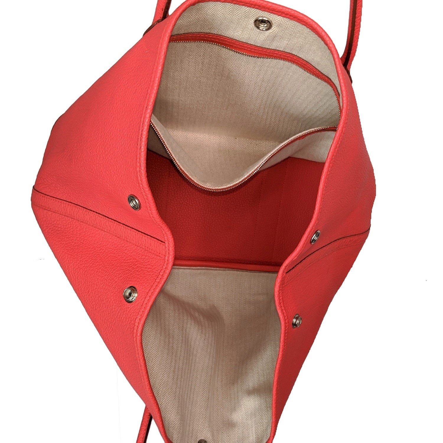 Hermès Rose Leather Garden Party 36 Tote