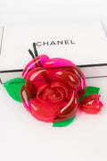 Broche camélia Chanel 1992