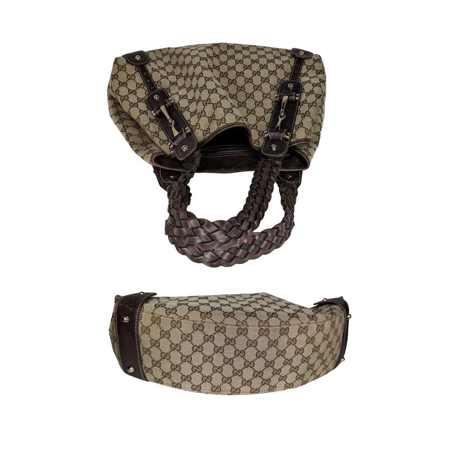Gucci Pelham Medium GG Canvas Hobo Bag