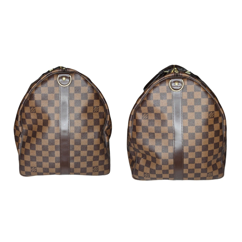 Louis Vuitton Damier Ebene Keepall Bandoulière 55