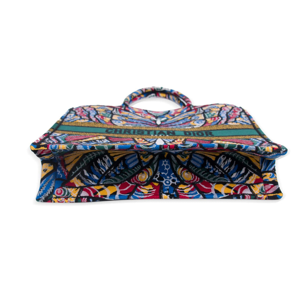 Christian Dior Embroidered Butterfly Booktote