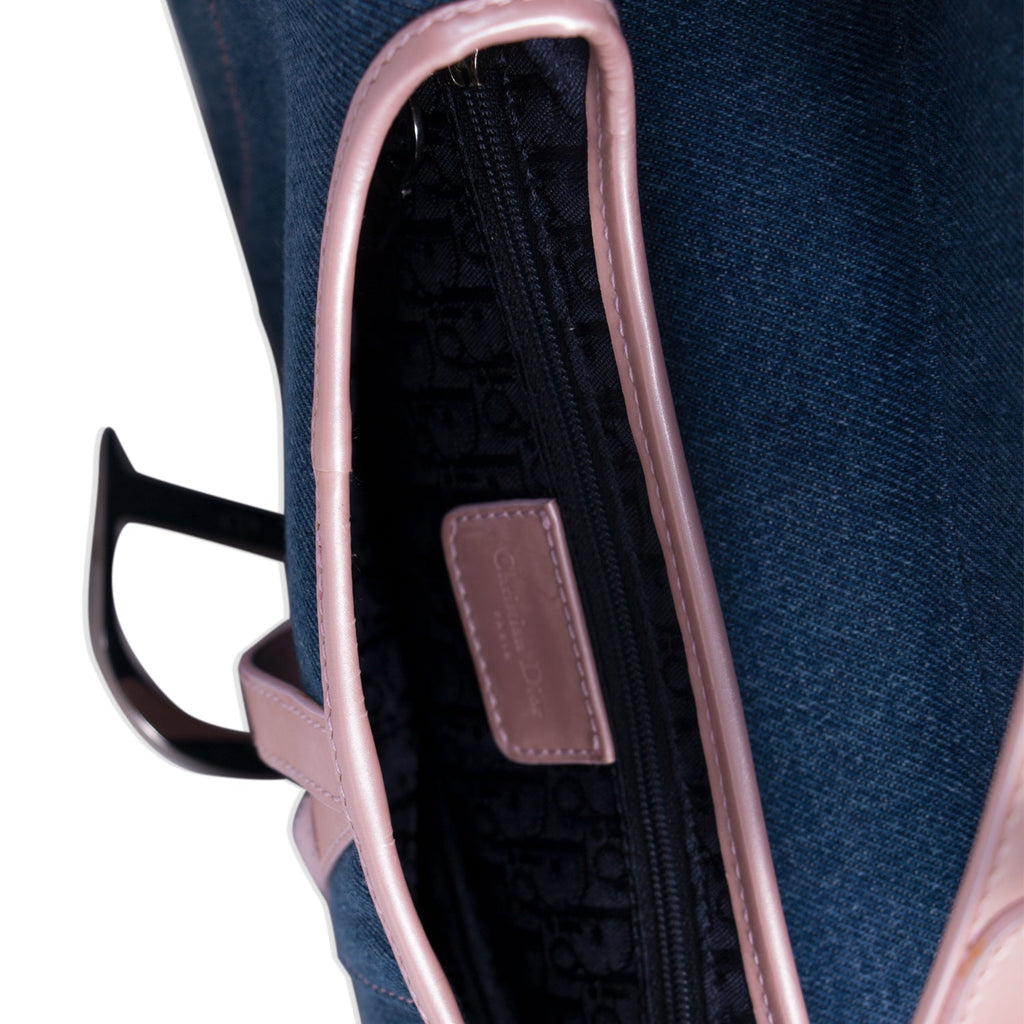 Christian Dior Jeans Saddle Bag