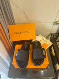 louis vuitton Women's Pool Pillow Comfort Flat Mule Black For Women