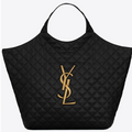 YSL ICARE MAXI SHOPPING BAG IN QUILTED LAMBSKIN