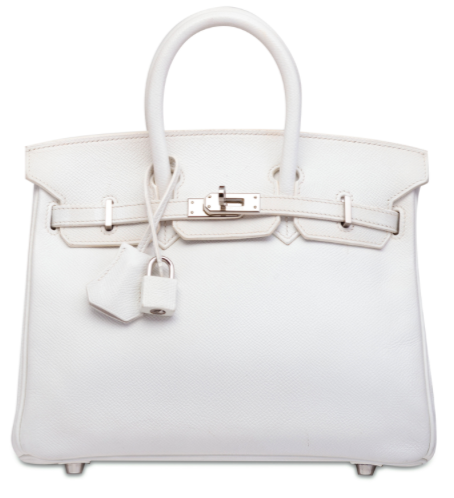Hermes Birkin 25 Blanc White Epsom Palladium Hardware (SPECIAL)