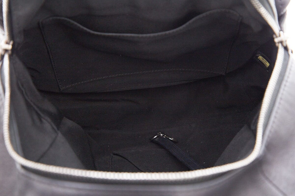 Chanel Black Lambskin CC Backpack