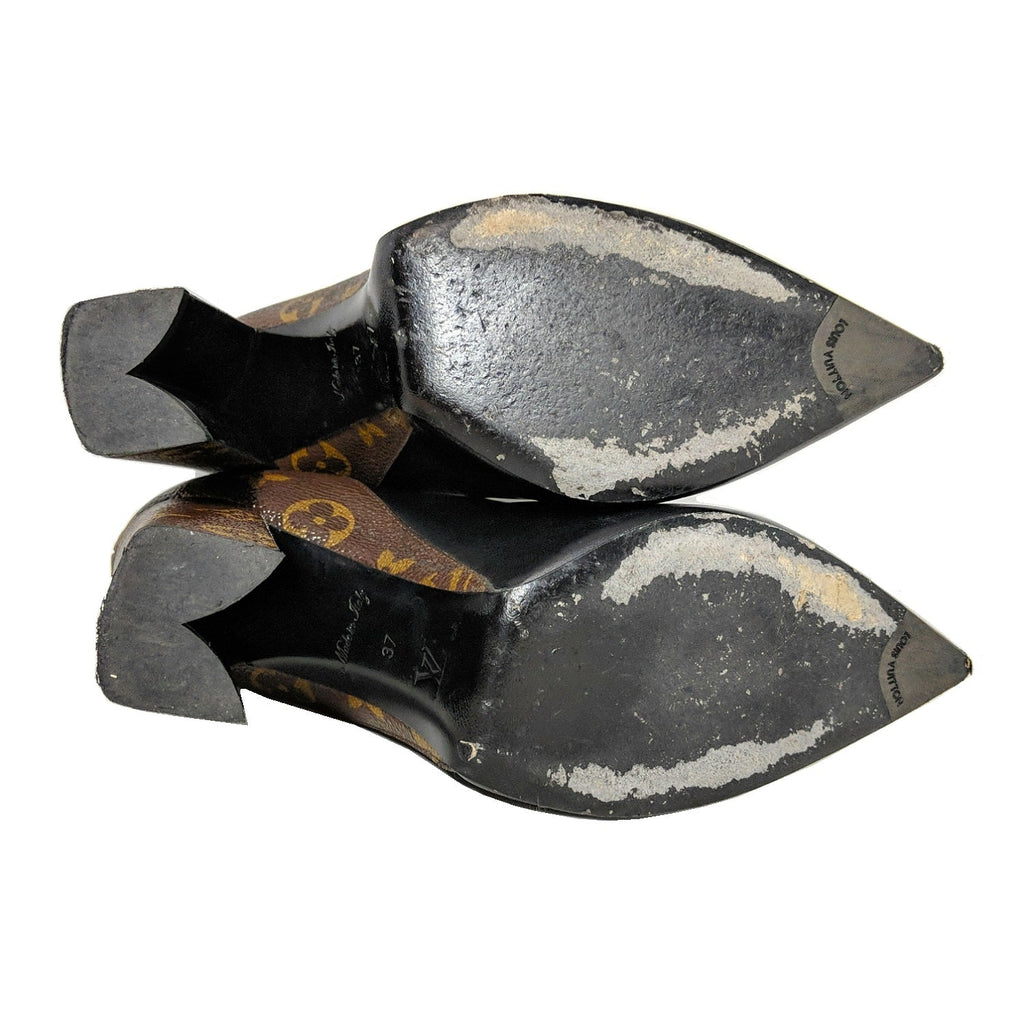 Louis Vuitton Matchmake Ankle Boots in Black 37