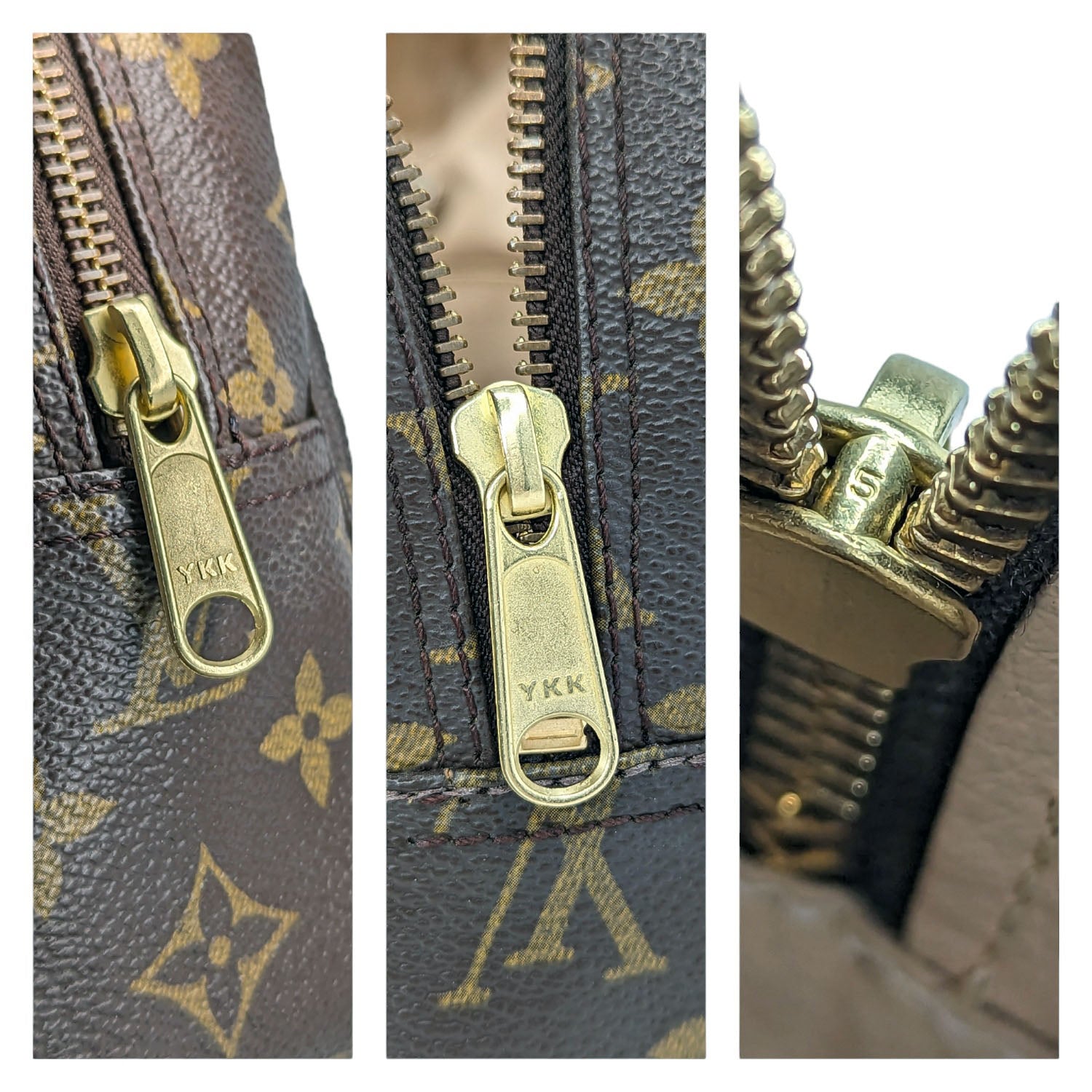 Louis Vuitton 1988 Monogram Trousse Toiletry Cosmetic Case