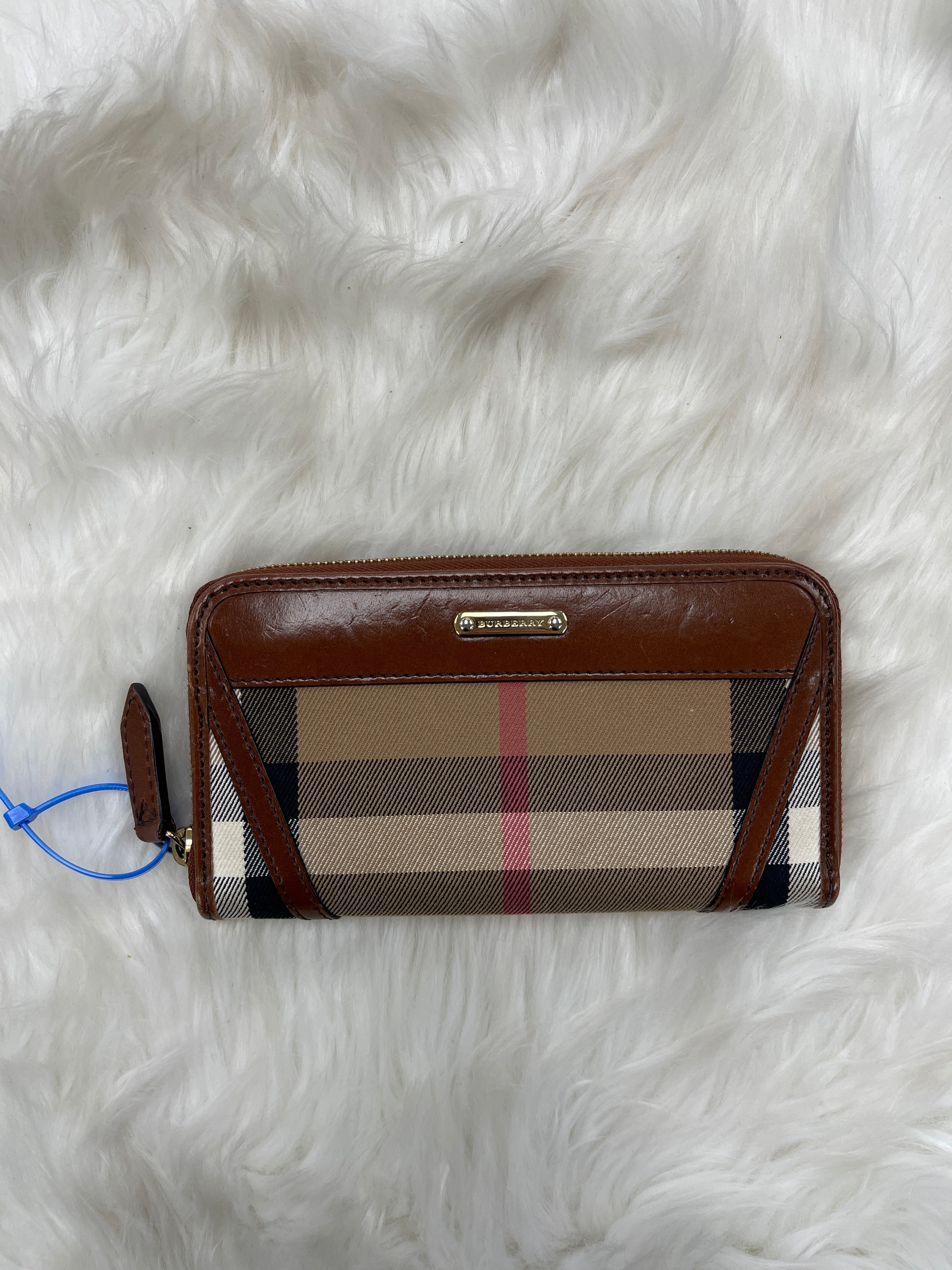 Wallet Luxury Designer By Burberry  Size: Large