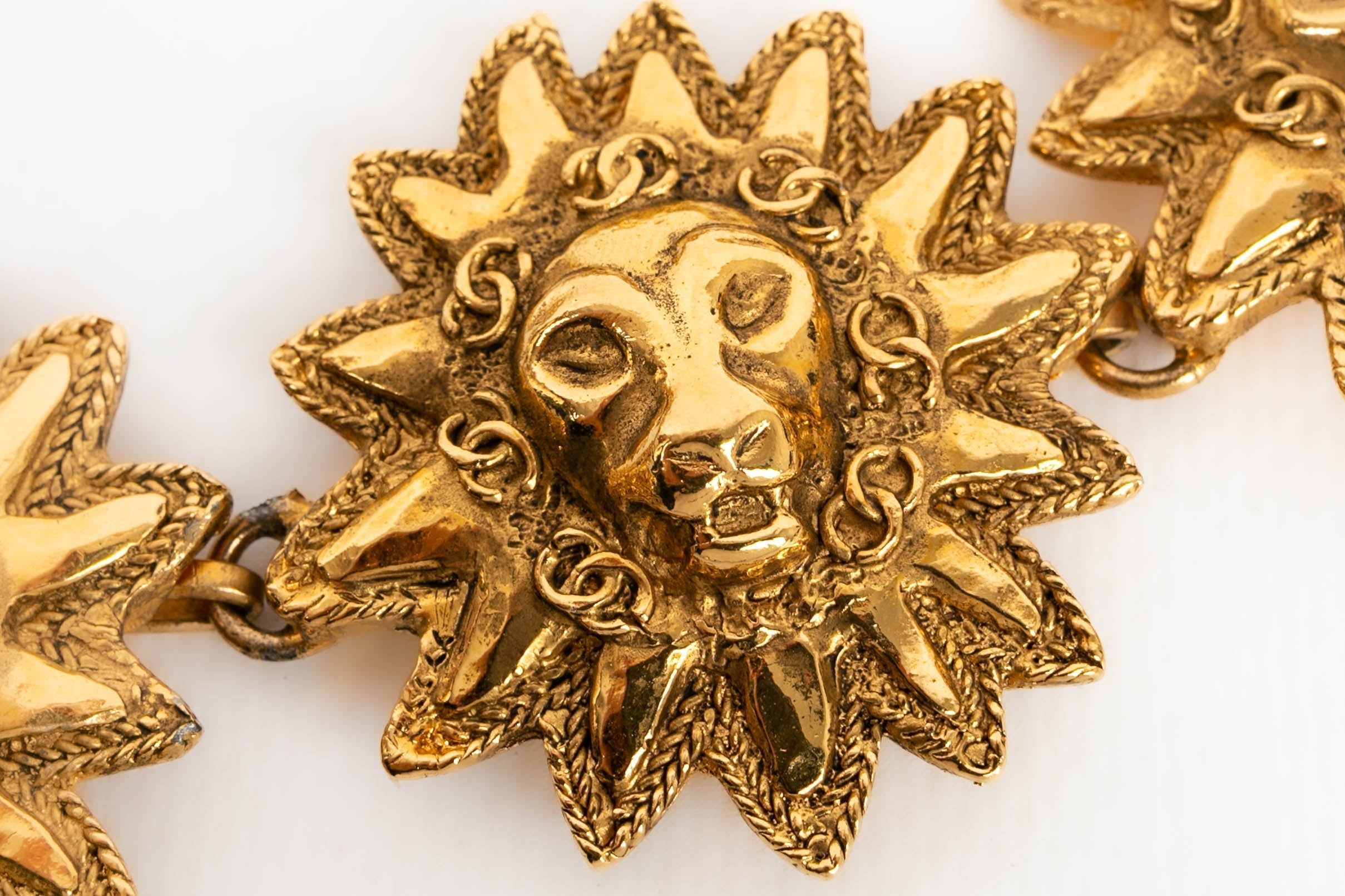 Ceinture "têtes de lion" Chanel
