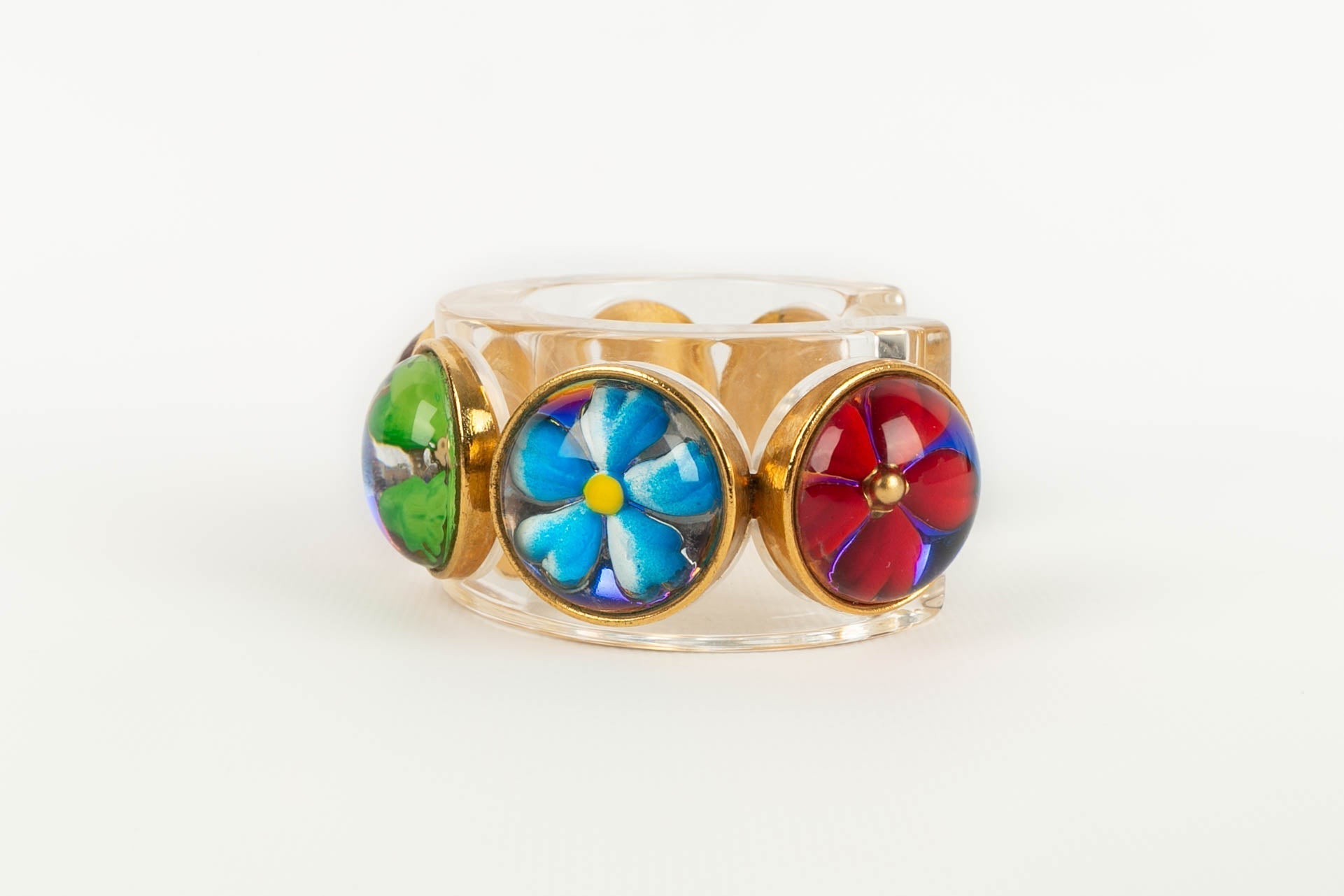 Bracelet "Fleurs" Chanel 1990's