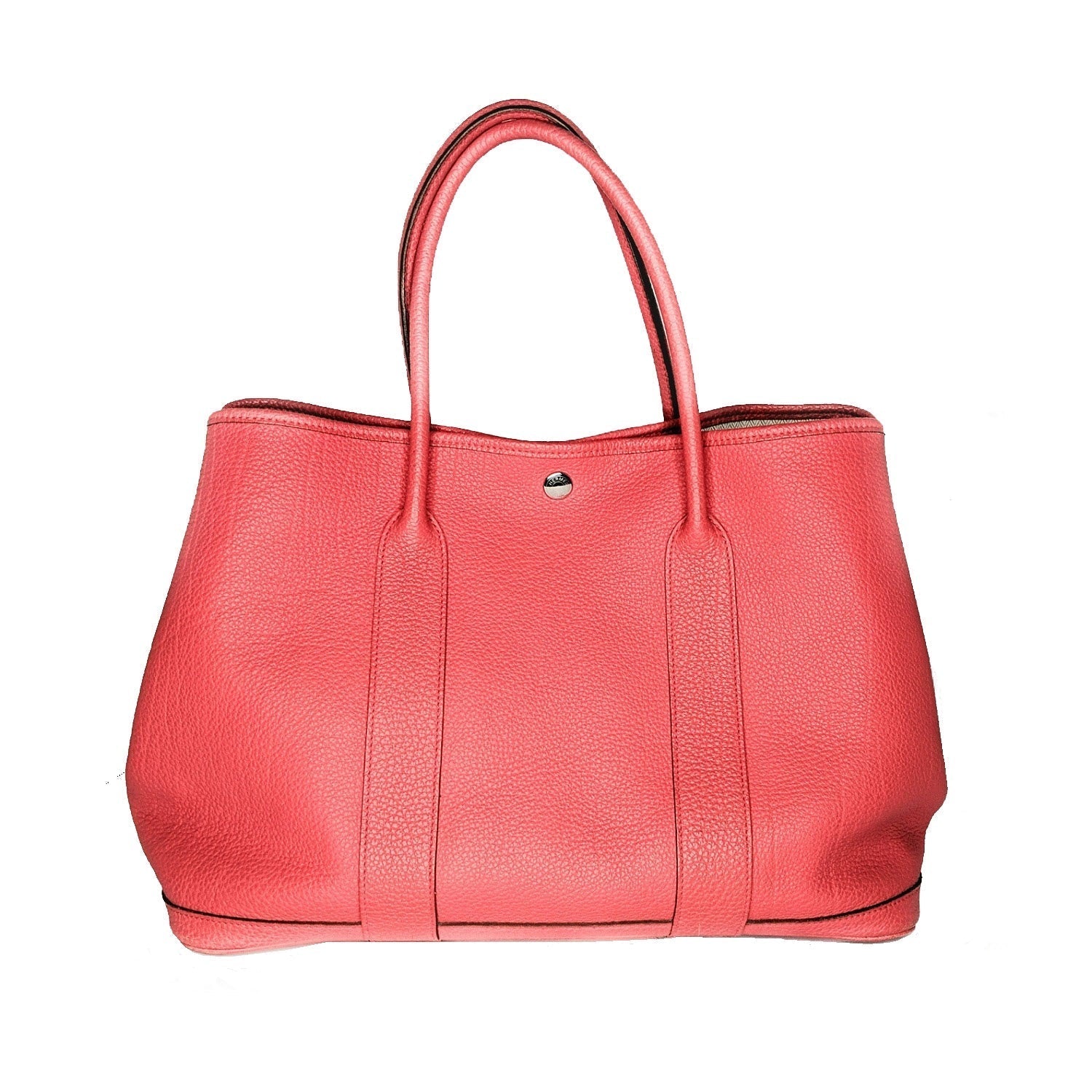 Hermès Rose Leather Garden Party 36 Tote