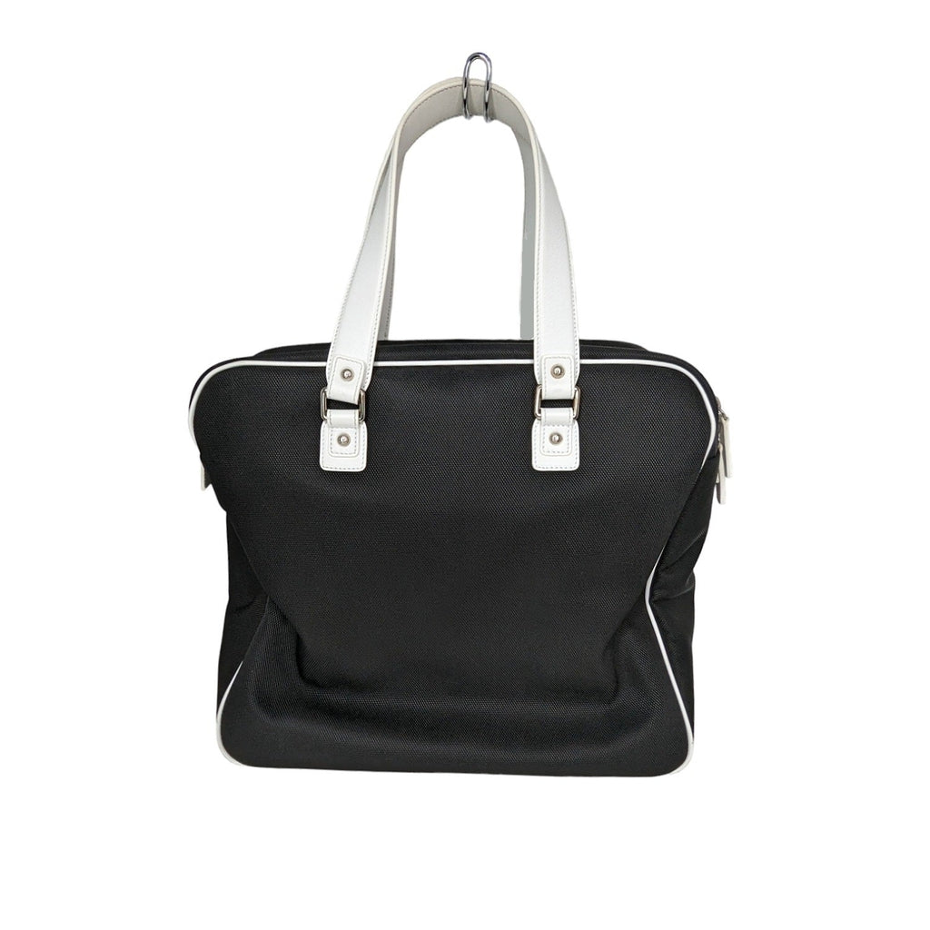 Chanel bag Toile Rubber Leather Large Zipped Airline Shopping Bag