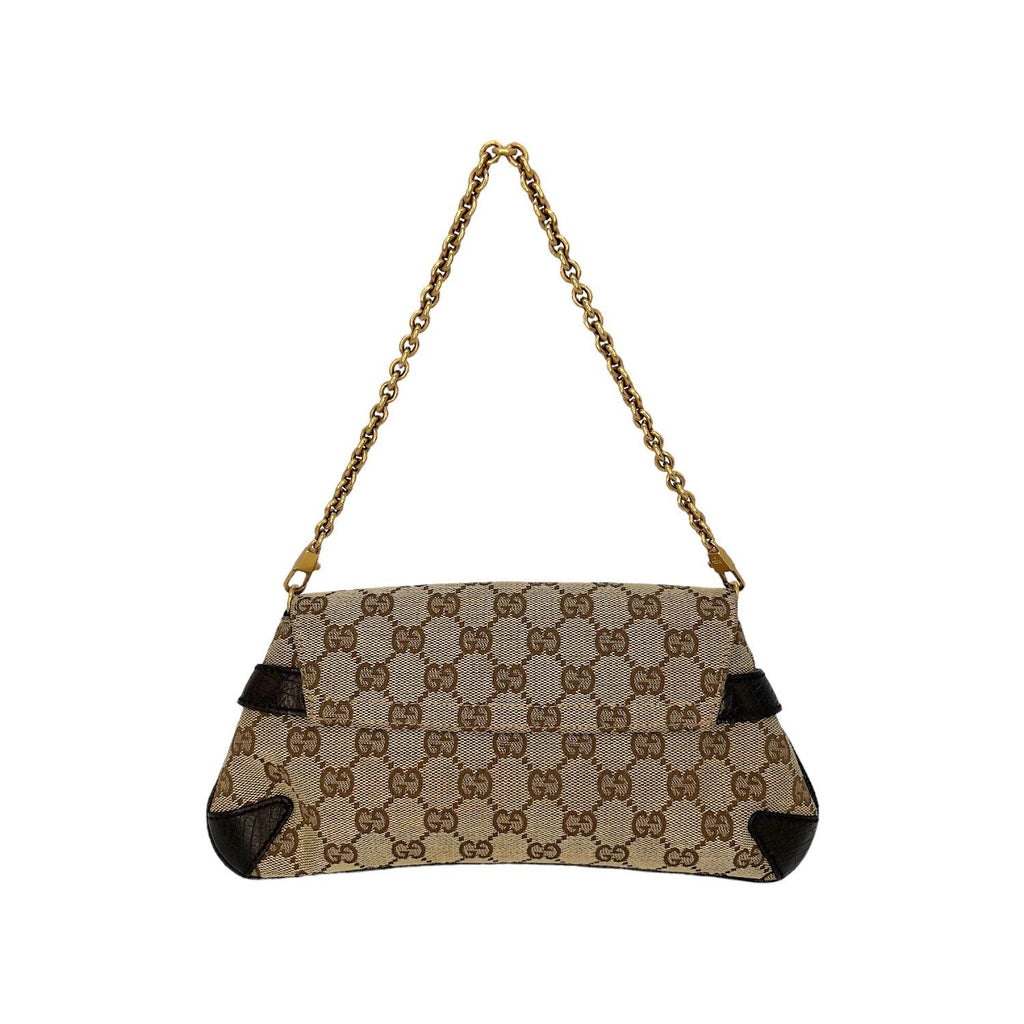 Gucci GG Monogram Horsebit Clutch