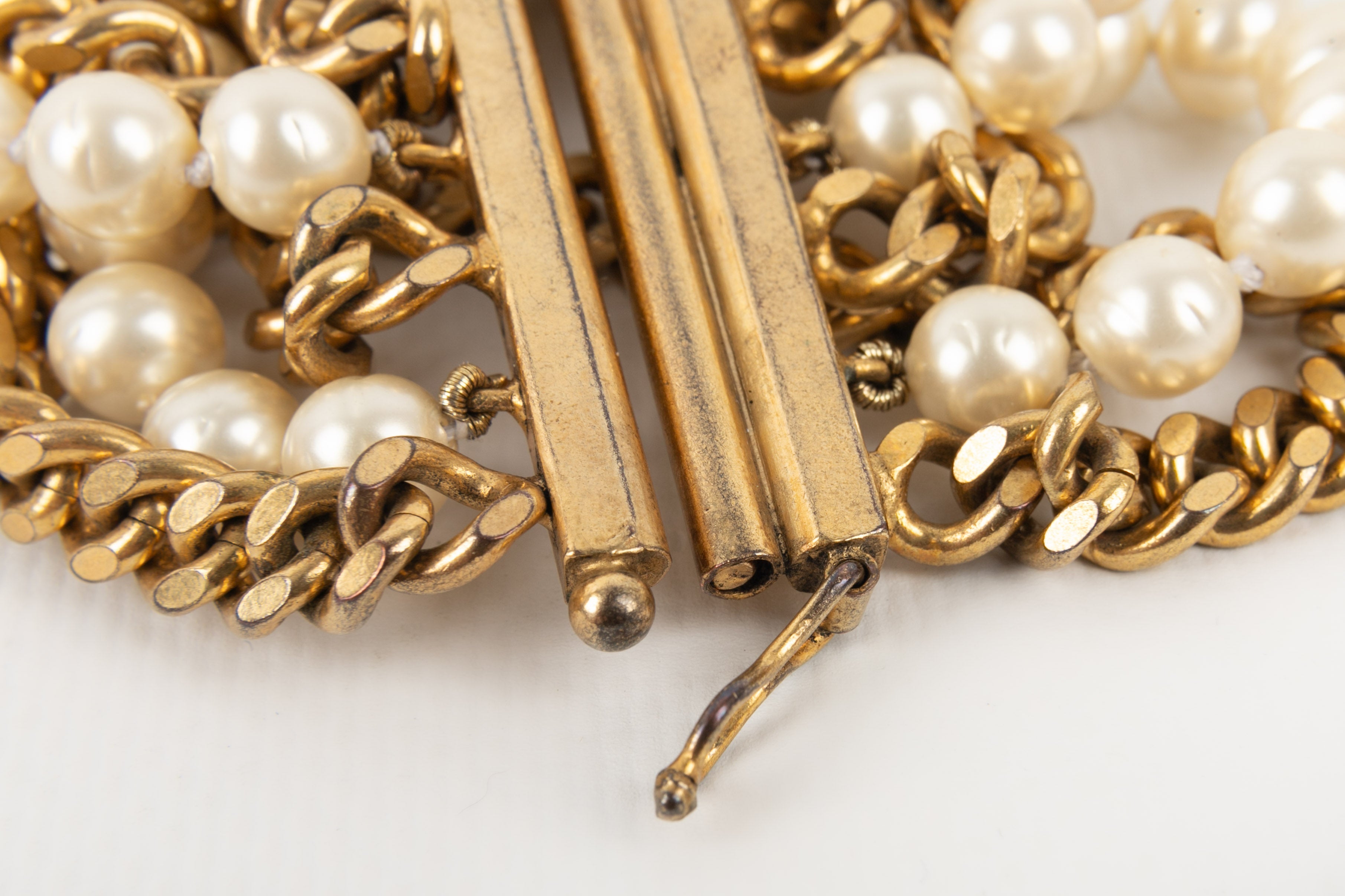 Bracelet de perles nacrées Chanel