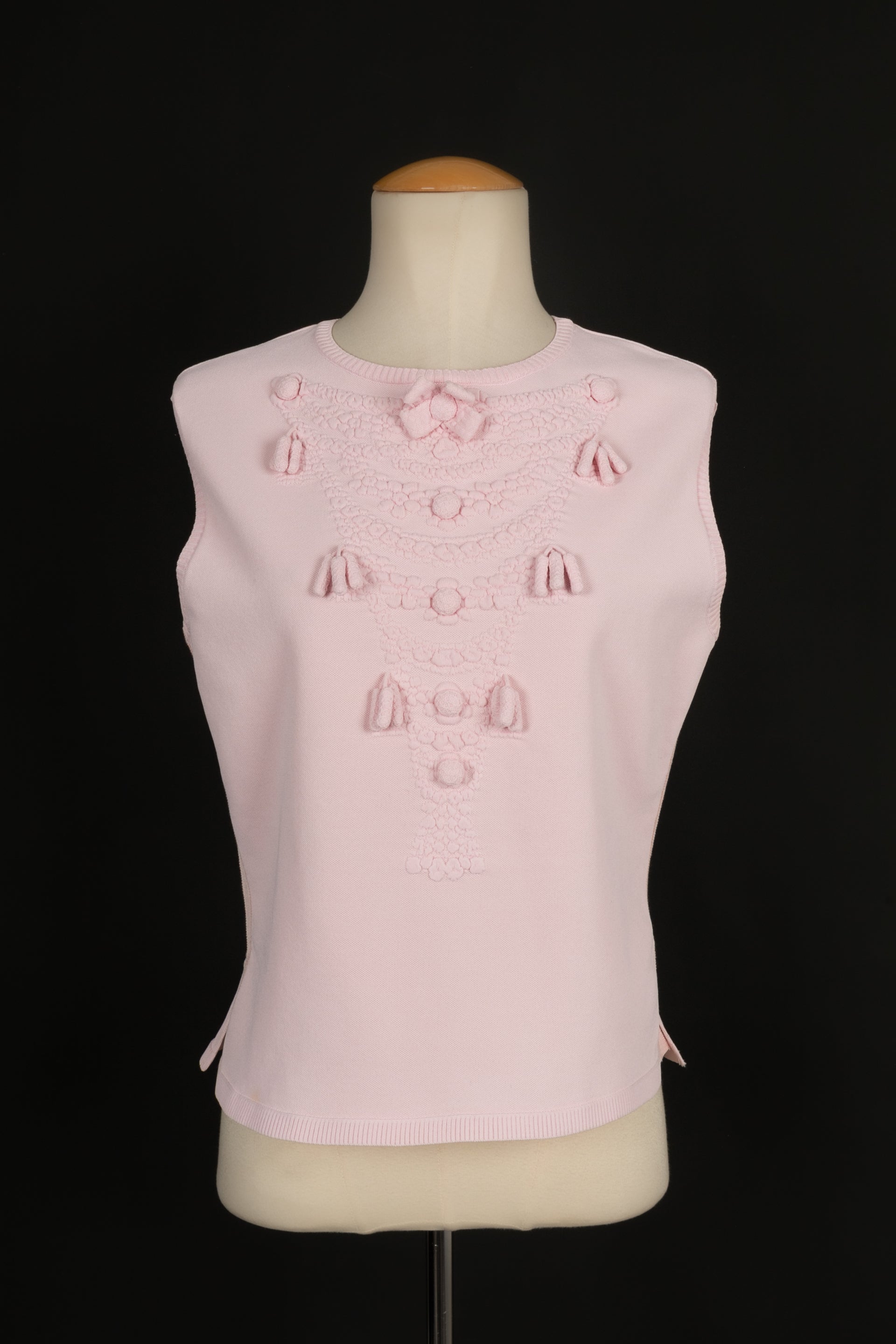 Haut rose Chanel