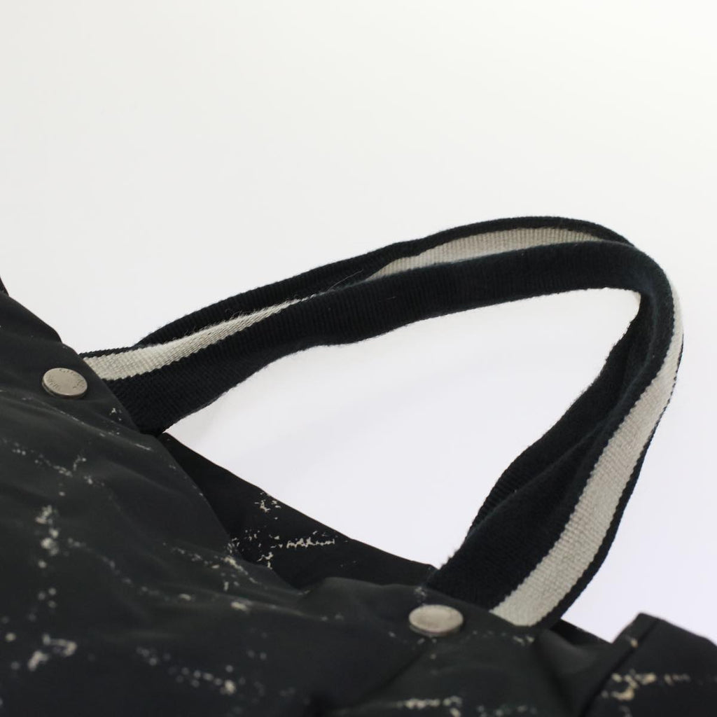 CHANEL Travel line Tote Bag Nylon Black CC  ep1132